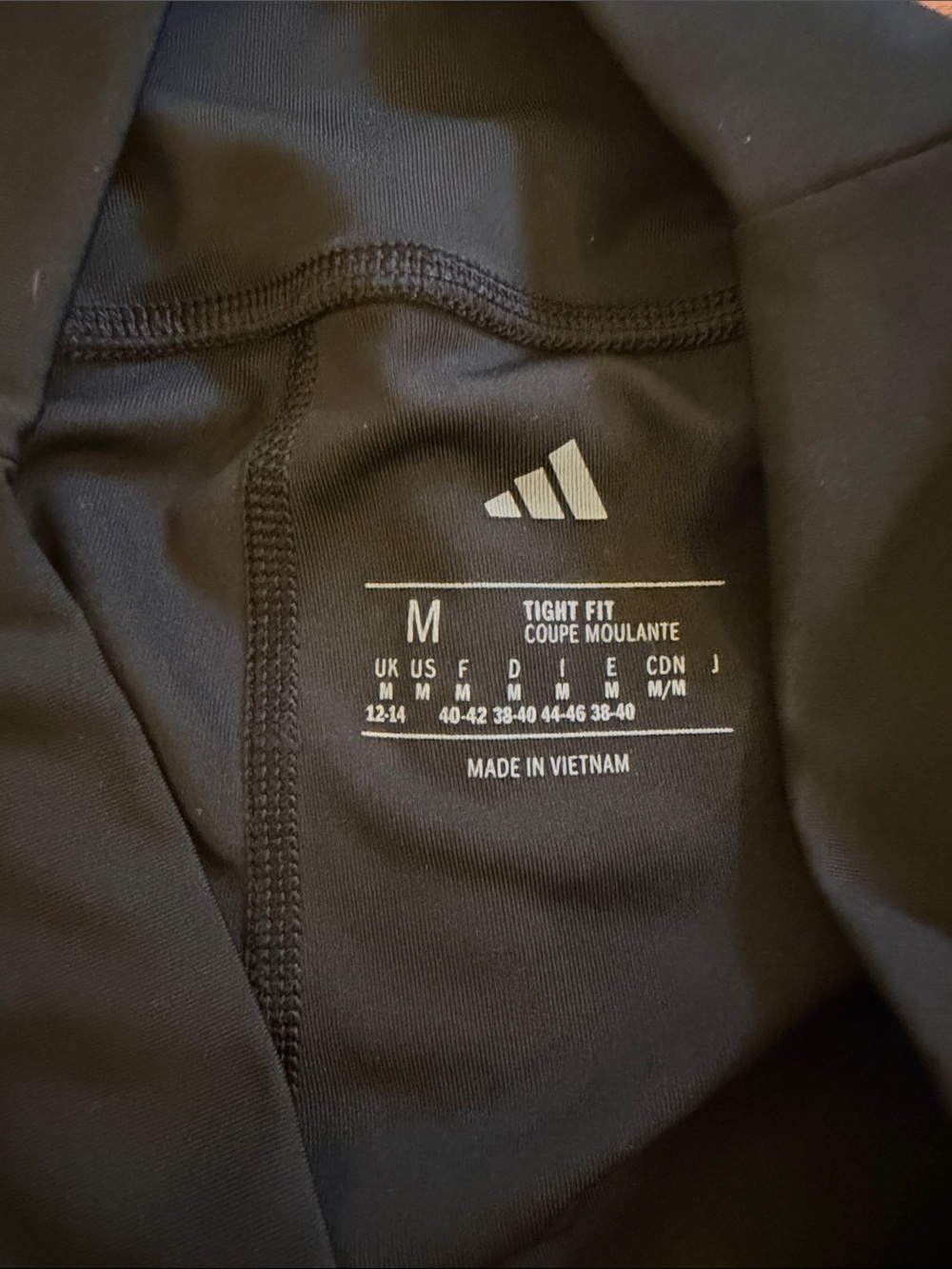 adidas Black Athletic Tennis Skort with Logo - Picture 2 of 4